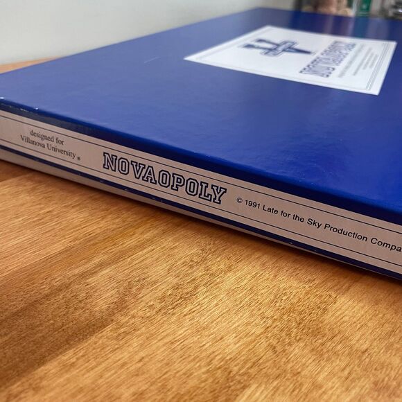 RARE Novaopoly Villa Nova College Special Edition Alumni Monopoly Board Game '91 - Picture 5 of 12